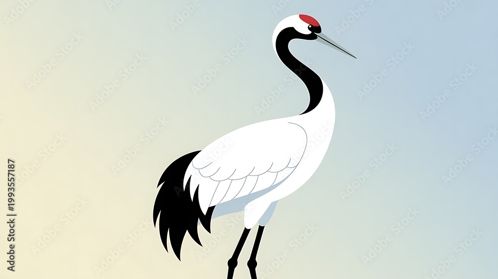 Fototapeta premium crowned crane in the zoo