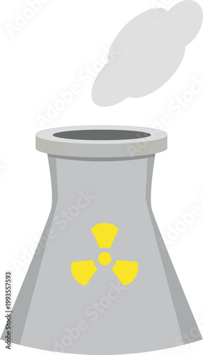 Nuclear power plant icon