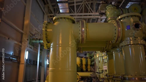 Pipes, factory, enterprise, work, people