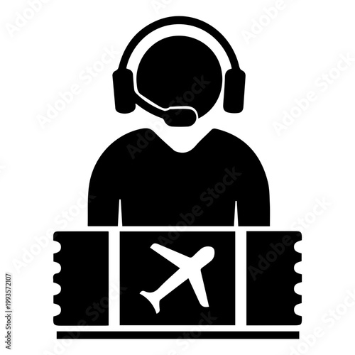 Airport Check-in Icon