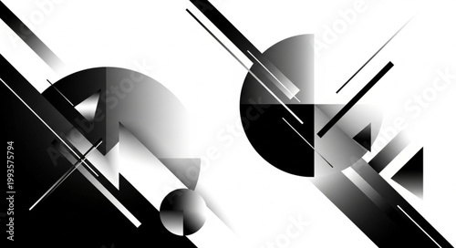 black and white background