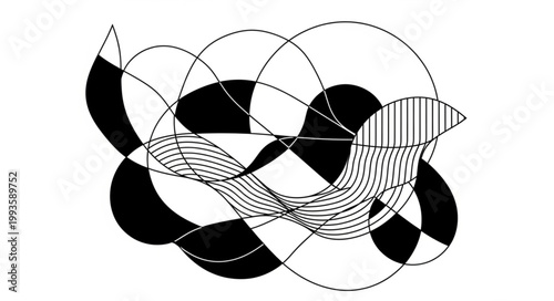 black and white background