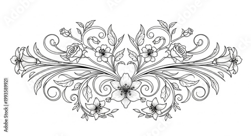 floral design element