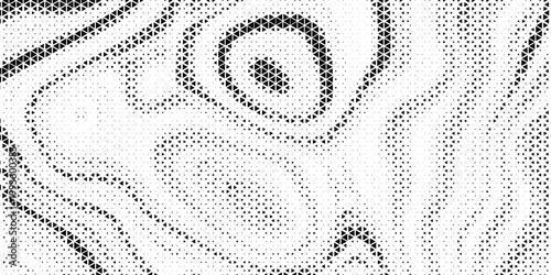 Foto Halftone triangles pattern