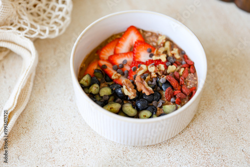 High-Protein Chocolate Overnight Oats