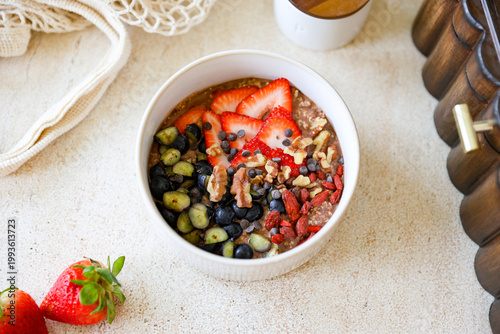 High-Protein Chocolate Overnight Oats