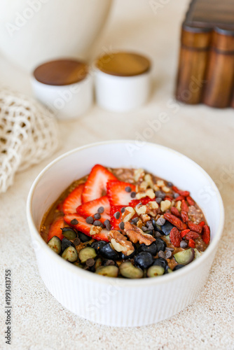 High-Protein Chocolate Overnight Oats