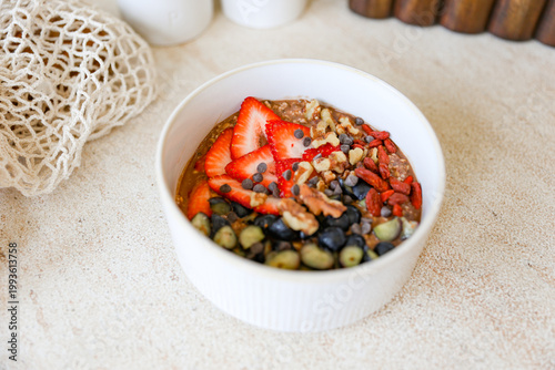 High-Protein Chocolate Overnight Oats