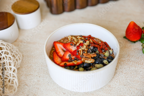 High-Protein Chocolate Overnight Oats