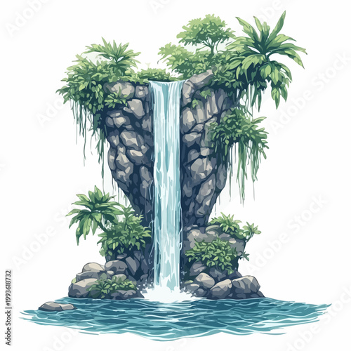 waterfall design very cool