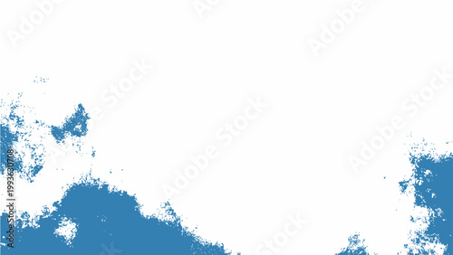 Vector Abstract brushstrokes of cerulean hues cascade across the frame. This artistic representation evokes a sense of fluid movement and textured depth, perfect for contemporary design needs.