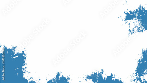 Vector Abstract blue brushstrokes paint a striking and modern backdrop of ethereal texture, perfect for conveying themes of artistry and design.