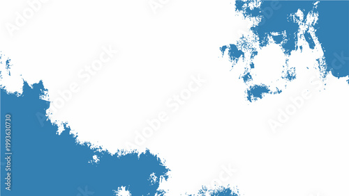 Vector Azure swathes embrace a stark expanse, reminiscent of the celestial theatre, casting a dramatic narrative across the image plane.