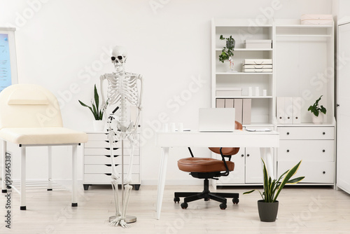 Interior of medical office ...