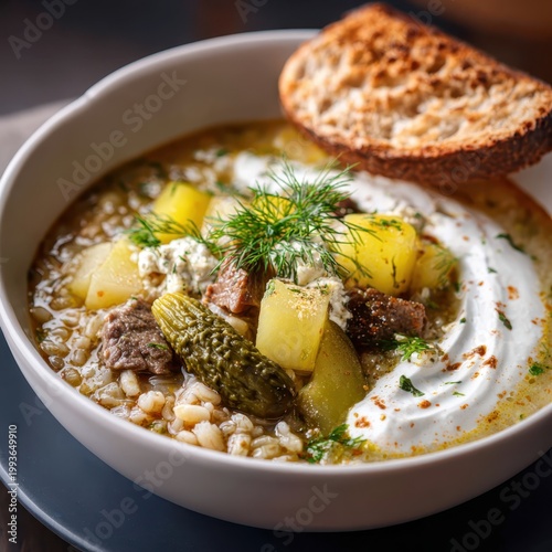 Hearty Grain Bowl With Vegetables And Sauce