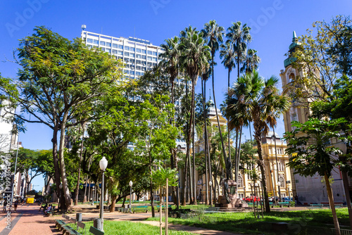 Historic building in Alfandega square