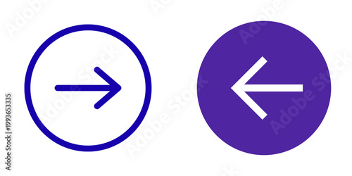 Set of directional arrows, right and left, isolated on transparent background Free Download Set of directional arrows, right and left, isolated on transparent background - GFXLoad