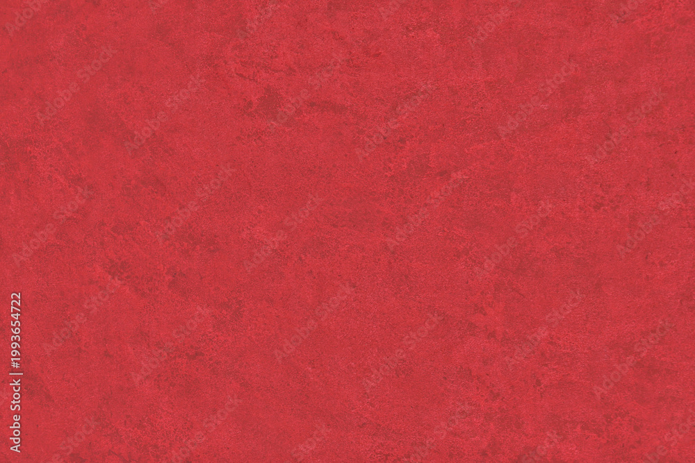 Fototapeta premium Texture of grunge red surface as background, closeup