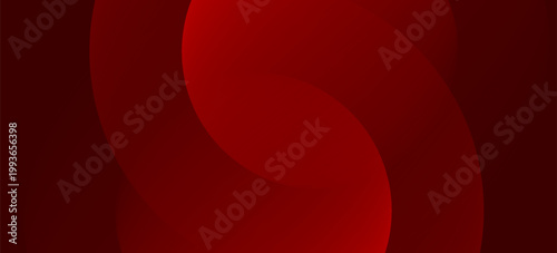 Red abstract background. Dynamic shapes composition. Eps10 vector