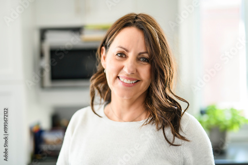 Free Download Senior woman relaxing at home apartment - GFXLoad