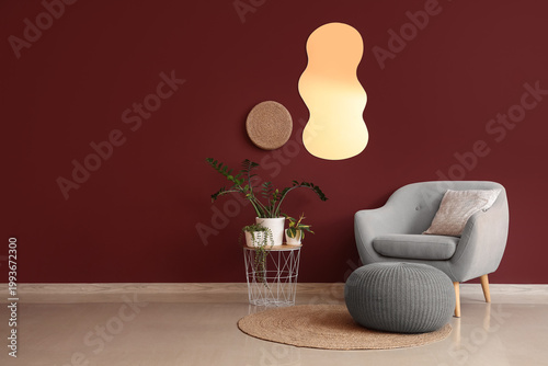 Interior of stylish living ...