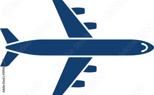 Airplane Flight Transport Icon