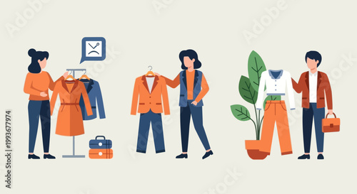 Fashion Boutique: Women Choose Outfits, Styling and Shopping