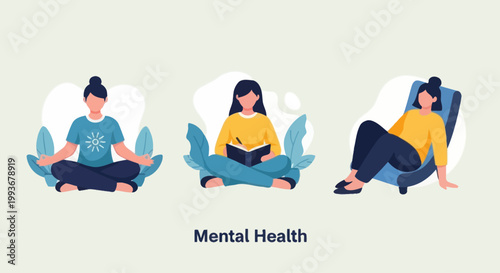 Mental Health: Mindfulness, Reading, Relaxation