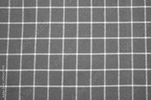Grey checkered napkin as ba...