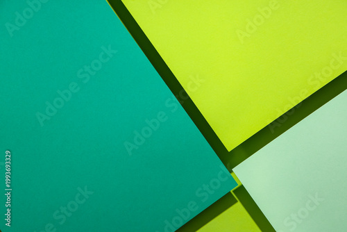 Green paper sheets as backg...