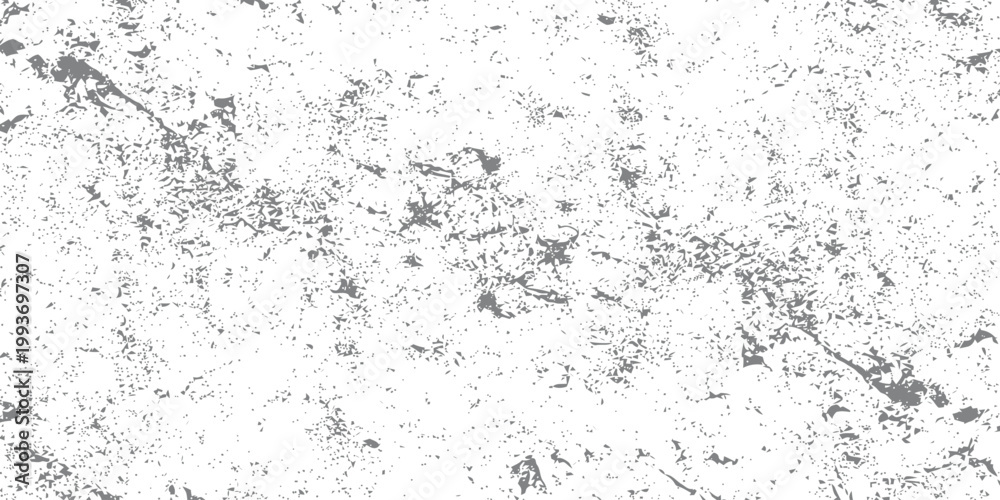 Fototapeta premium Subtle gray grunge and dust particle texture overlay on white background for professional graphic design