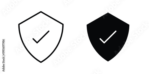 defense icon. Line and glyph solid vector collection.