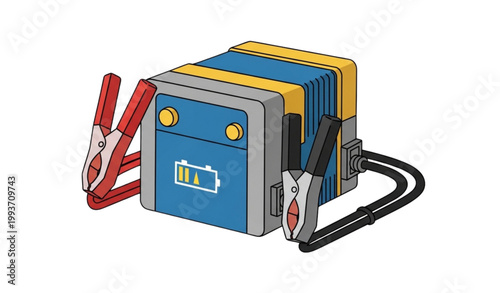 Welding and compressor equipment icons vector industrial tools set