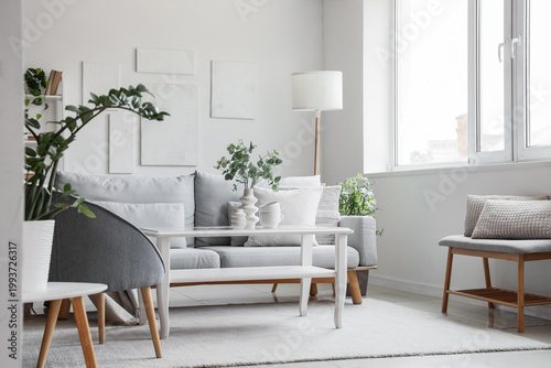 Interior of living room wit...