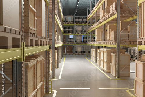 Warehouse, logistics center...