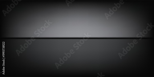 Abstract gradient podium background. Empty gray 3D studio background. Clean scene for product presentation mockup template. eps 10