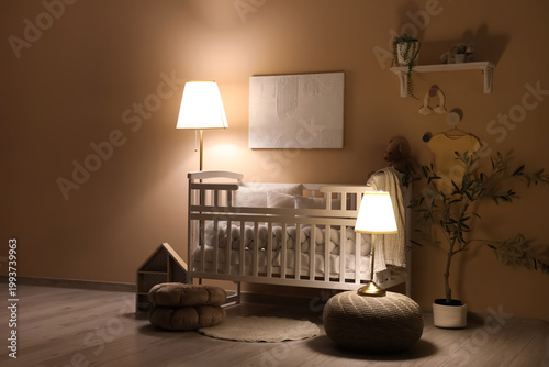 Interior of children's bedr...