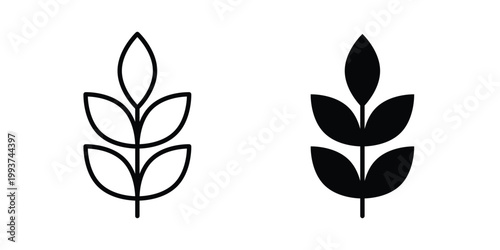 High fiber food icon solid glyph and line series icons