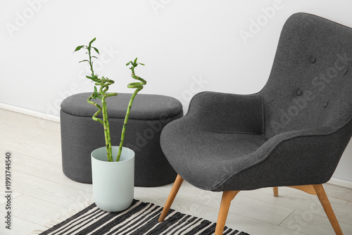 Interior of stylish living ...