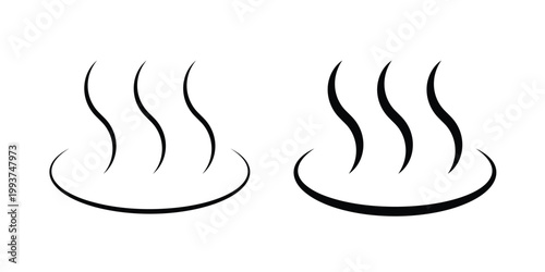 Onsen icon solid glyph and line series icons