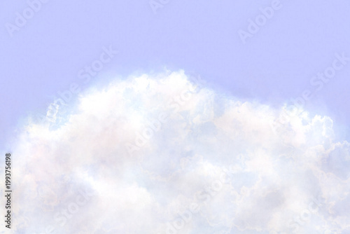 Dreamy Lavender Sky Backdrop with Ethereal Pastel Clouds