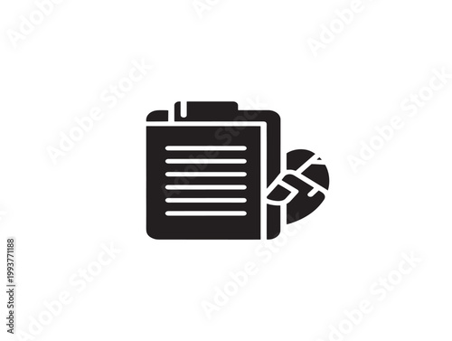 open book with headphones reading concept flat design vector illustration