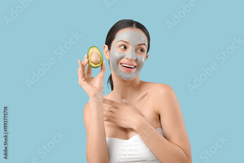 Beautiful young woman with ...
