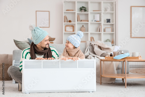 Frozen little girl and her ...