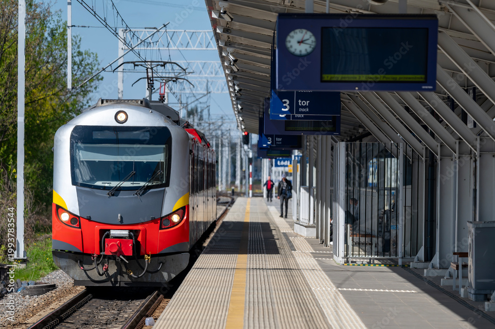Fototapeta premium Passenger train.