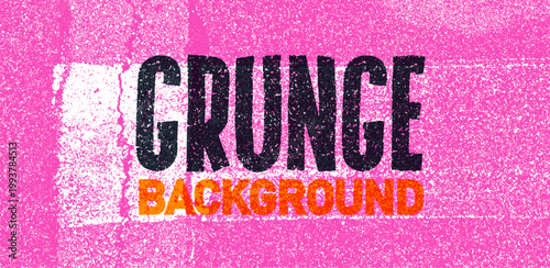 Distressed dirty concrete grunge overlay, pink abstract urban background texture. Street grainy dust effect with mild worn details, vector for overlays, posters, and gritty design backdrops.