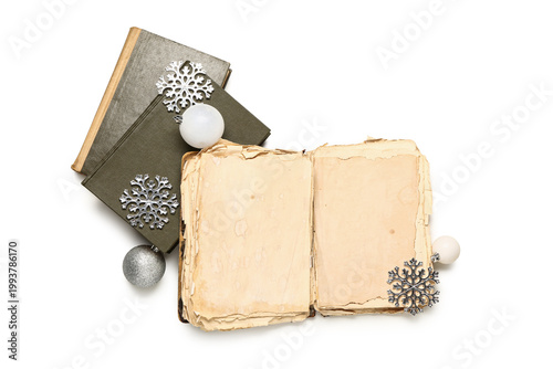 Composition with old books ...