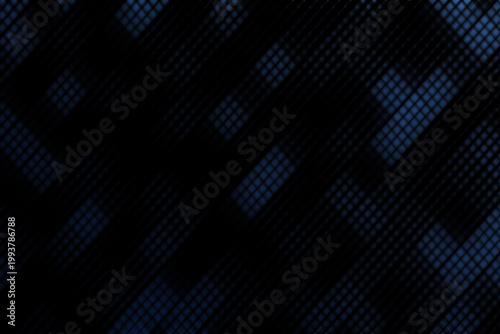 Abstract blue grid pattern with diagonal shadows.