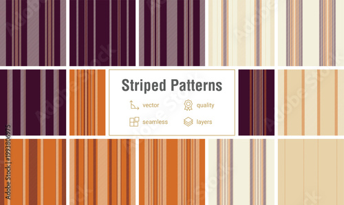 Striped bundle tailored for industrial fabric production. Ideal for fashion designers, interior textiles, and digital pattern visualization.