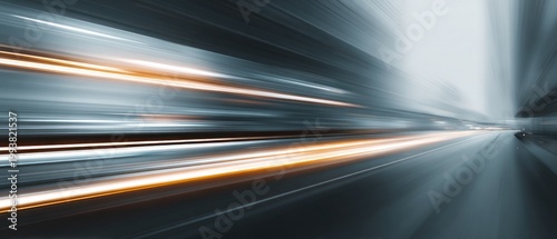 Abstract light trails motion blur modern concept design background